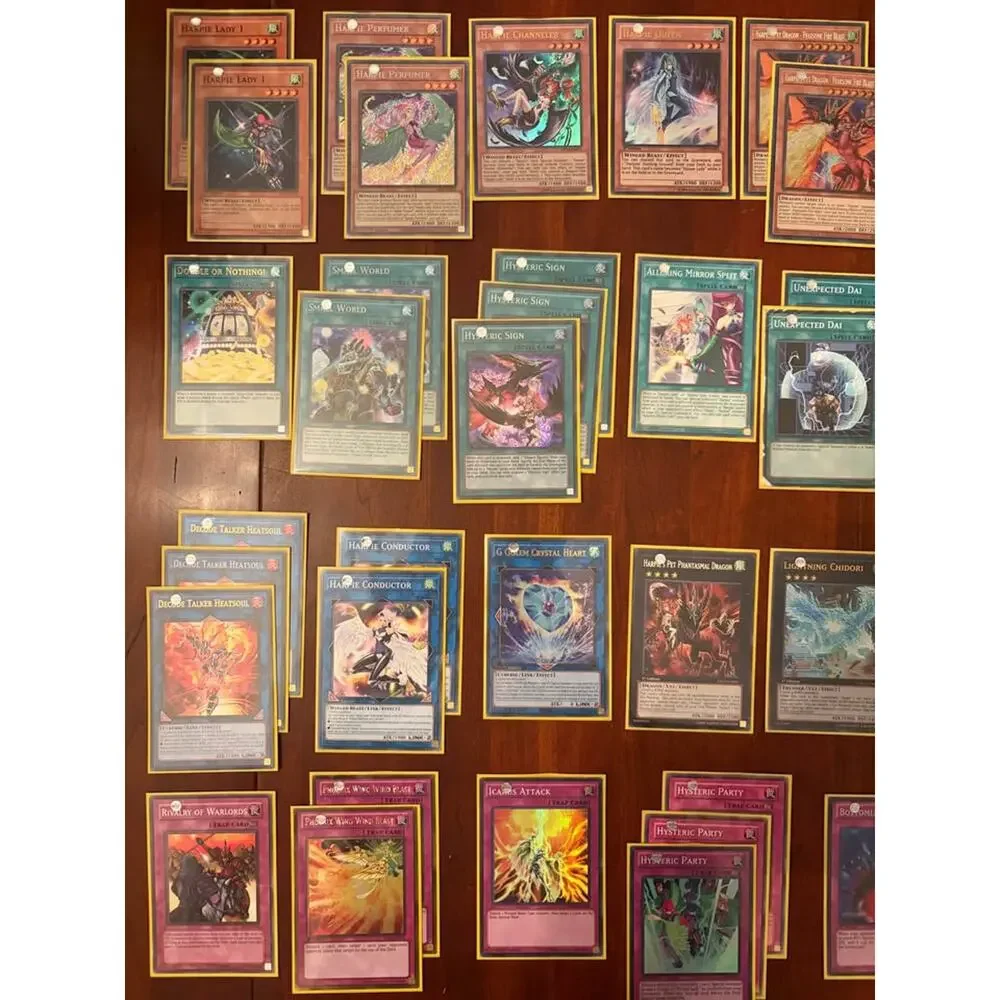 Yu-Gi-Oh! Harpie Deck with Yellow Deck Box